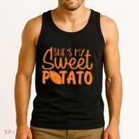 SheS My Sweet Potato I Yam Set Couples Tank Top thumb 3