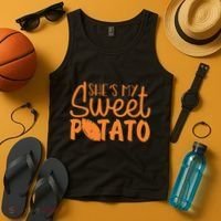 SheS My Sweet Potato I Yam Set Couples Tank Top thumb 4