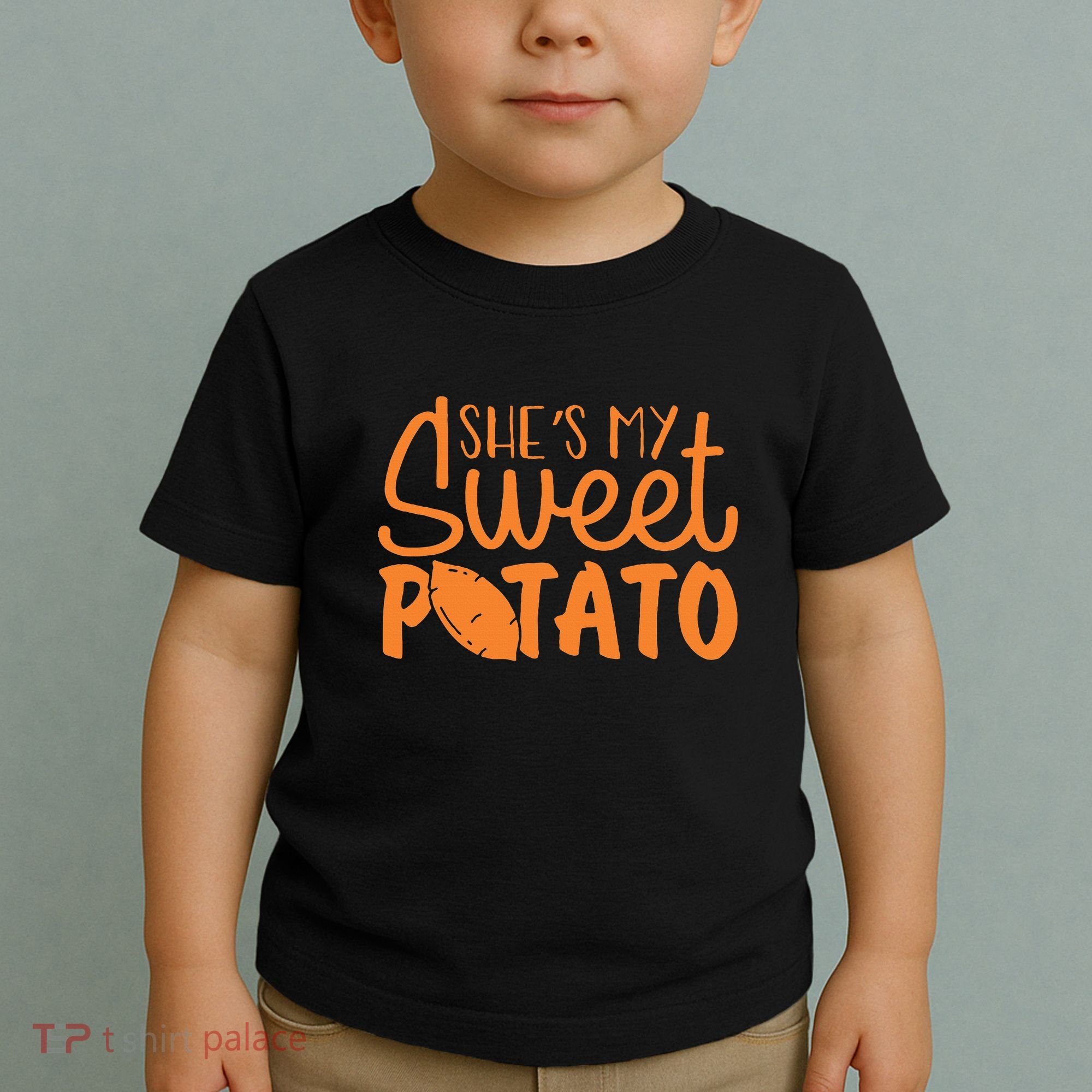 SheS My Sweet Potato I Yam Set Couples Toddler T-Shirt