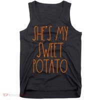 Shes My Sweet Potato I Yam Set Thanksgiving Couple Tank Top thumb 0