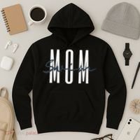 Swim Mom Swim Mama Swim Team Swimmers Mother Hoodie thumb 3