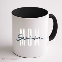 Swim Mom Swim Mama Swim Team Swimmers Mother Coffee Mug thumb 1