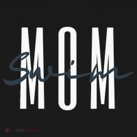 Swim Mom Swim Mama Swim Team Swimmers Mother Women's Hoodie thumb 2