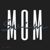 Swim Mom Swim Mama Swim Team Swimmers Mother Hat thumb 2