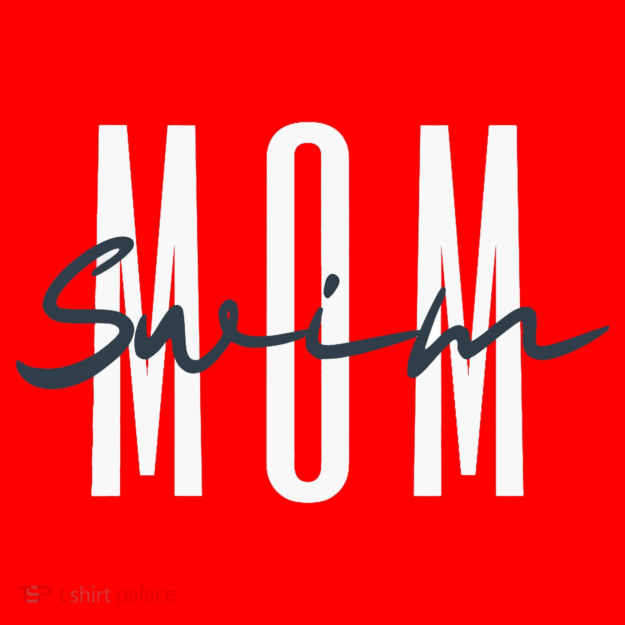 Swim Mom Swim Mama Swim Team Swimmers Mother Santa Hat