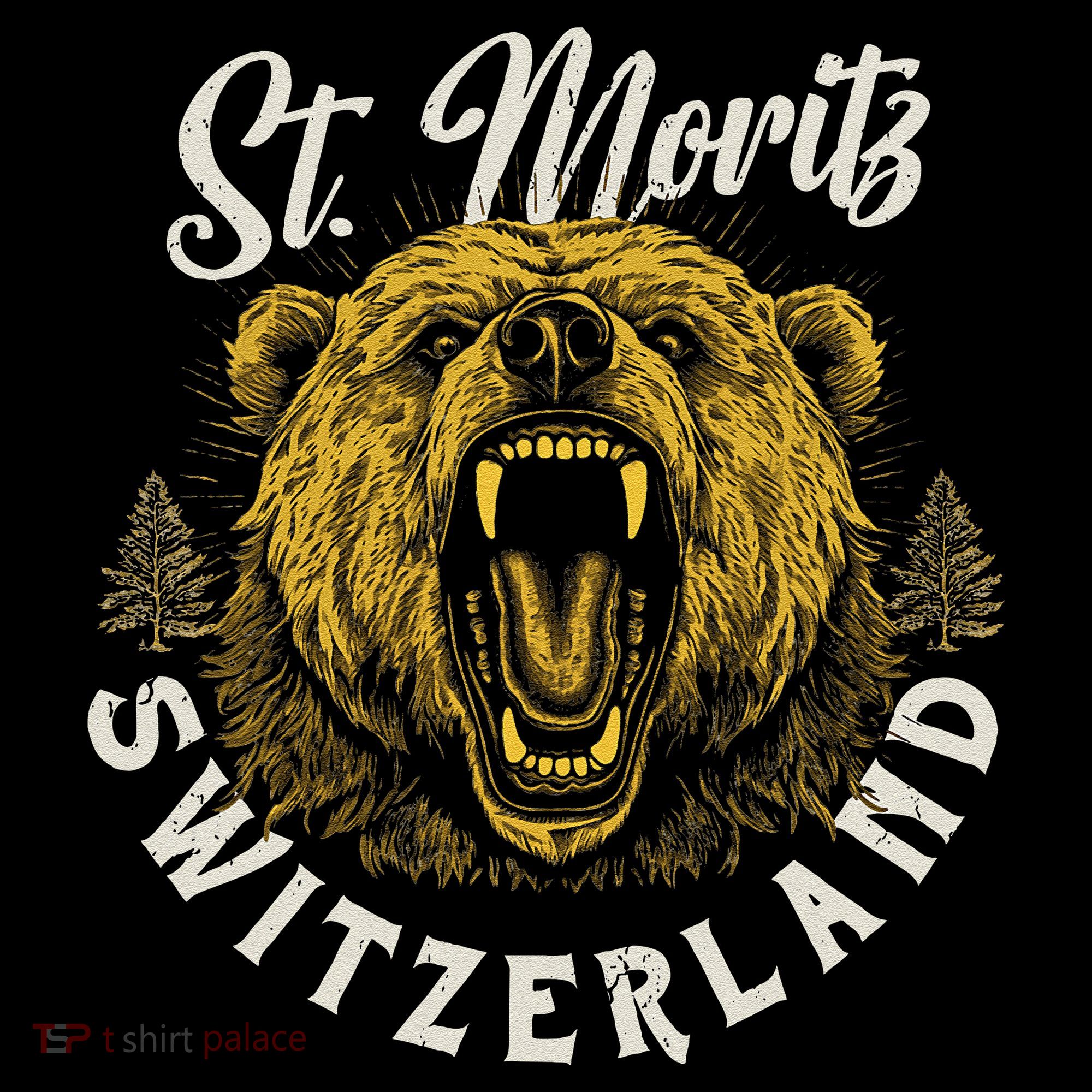 St. Moritz Switzerland Hiking Outdoor Graphic Coffee Mug