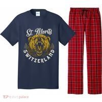 St. Moritz Switzerland Hiking Outdoor Graphic Pajama Set thumb 0