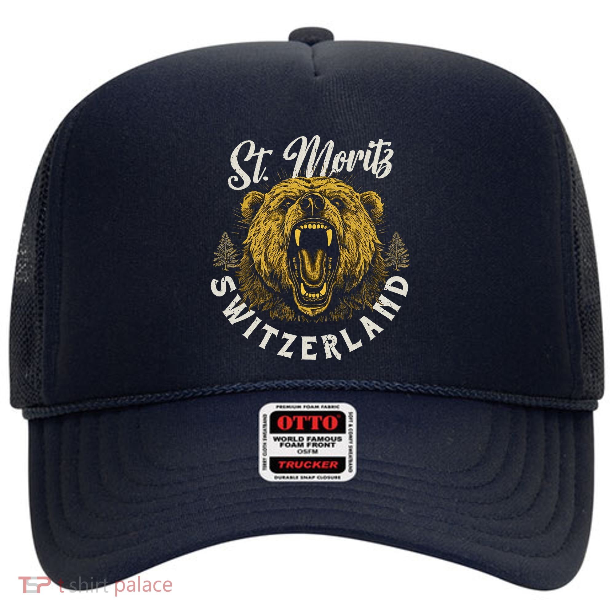 St. Moritz Switzerland Hiking Outdoor Graphic Hat