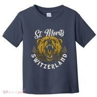 St. Moritz Switzerland Hiking Outdoor Graphic Toddler T-Shirt thumb 0