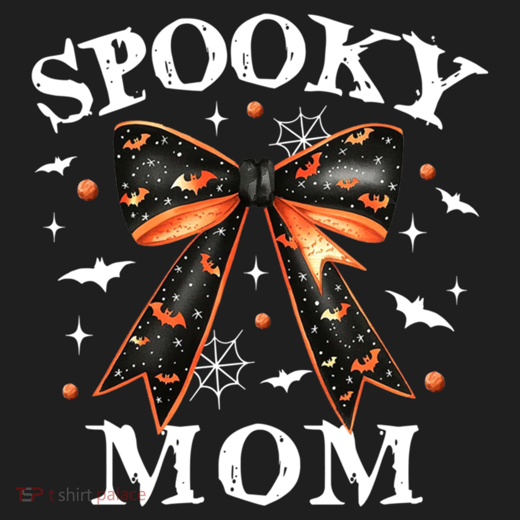 Spooky Mama Spooky Mom Retro Spooky Season Mama Halloween Gift Beanie