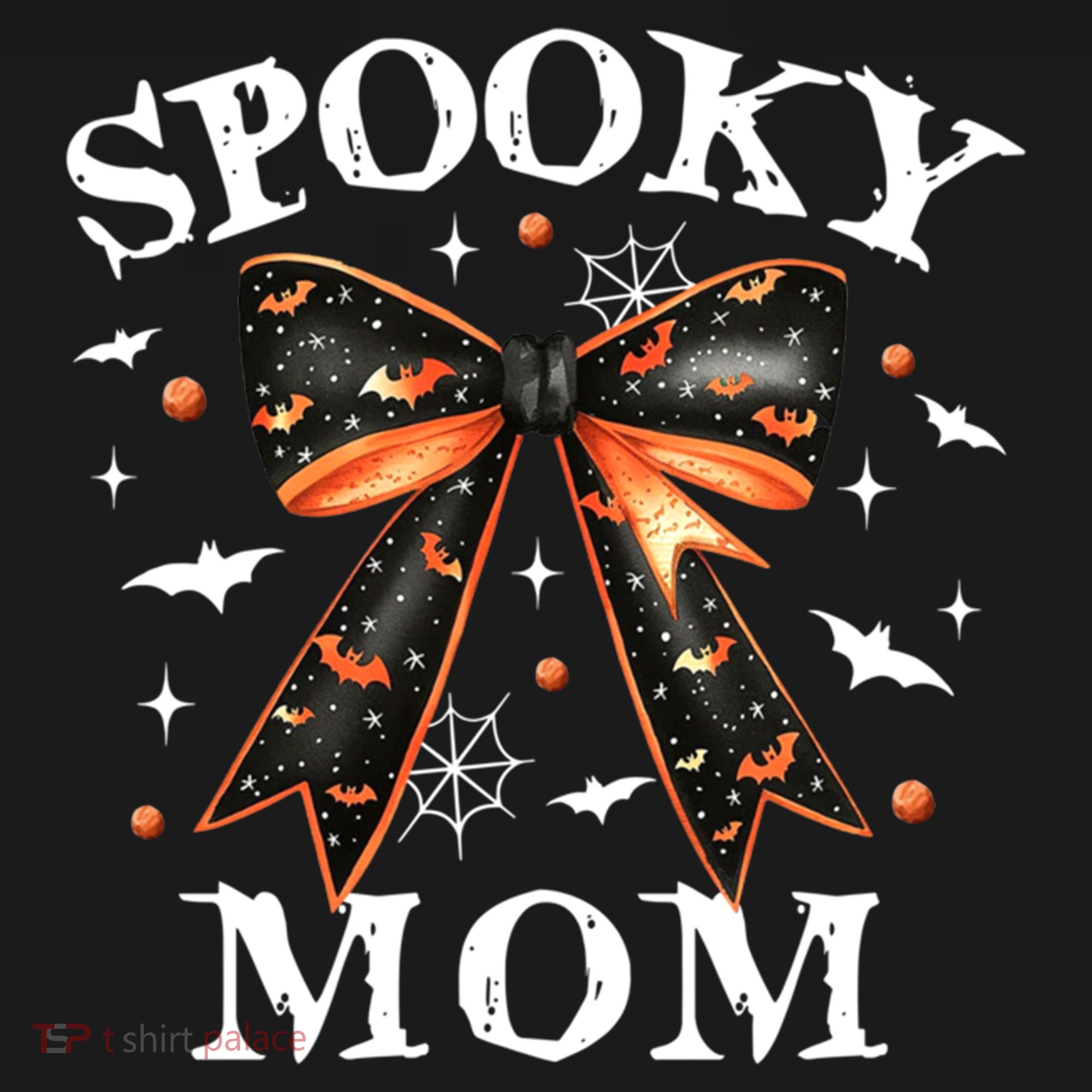 Spooky Mama Spooky Mom Retro Spooky Season Mama Halloween Gift Pajama Set
