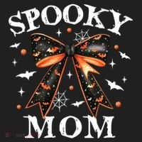 Spooky Mama Spooky Mom Retro Spooky Season Mama Halloween Gift Hat thumb 2