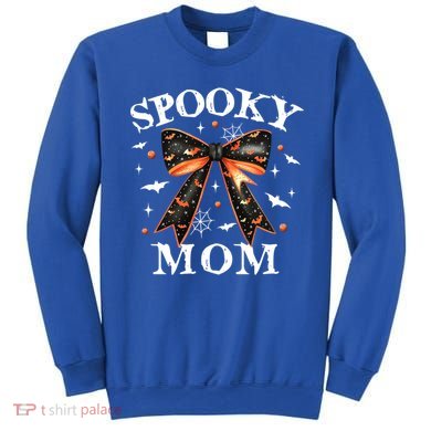 Spooky Mama Spooky Mom Retro Spooky Season Mama Halloween Gift Sweatshirt