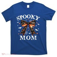 Spooky Mama Spooky Mom Retro Spooky Season Mama Halloween Gift T-Shirt thumb 0