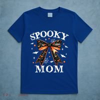 Spooky Mama Spooky Mom Retro Spooky Season Mama Halloween Gift T-Shirt thumb 5