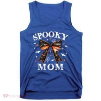 Spooky Mama Spooky Mom Retro Spooky Season Mama Halloween Gift Tank Top thumb 0