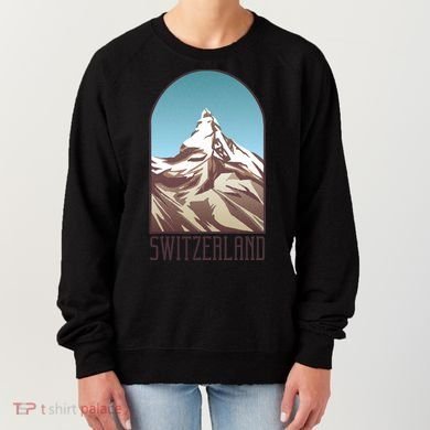 Switzerland Mountain Women's Sweatshirt