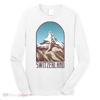 Switzerland Mountain Long Sleeve Shirt thumb 0