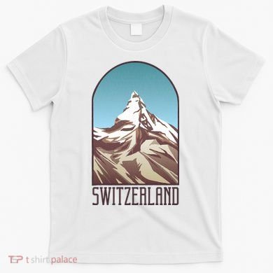 Switzerland Mountain T-Shirt