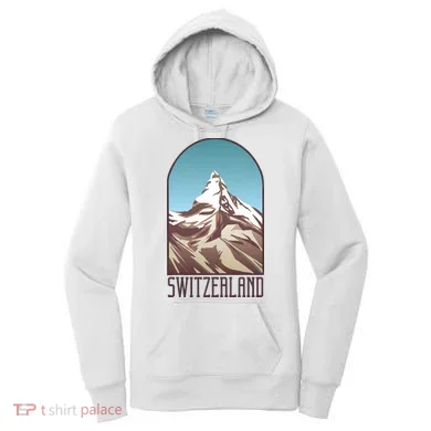 Switzerland Mountain Women's Hoodie