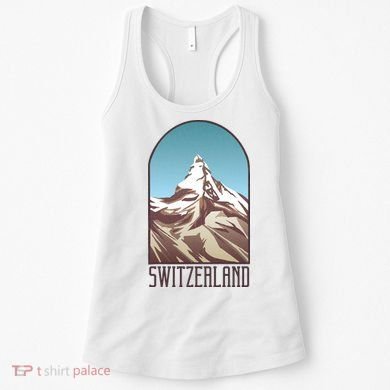 Switzerland Mountain Women's Tank Top