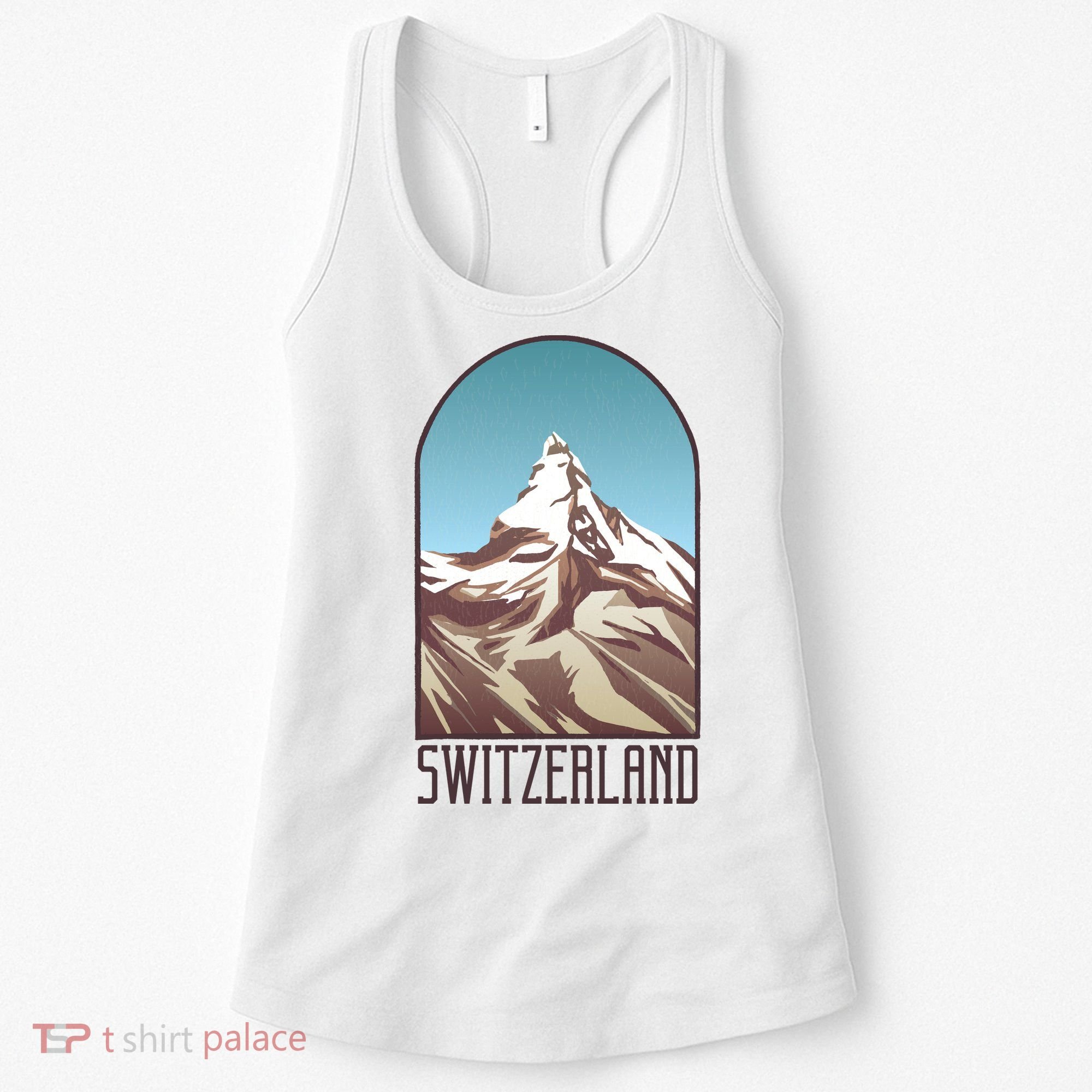 Switzerland Mountain Women's Tank Top