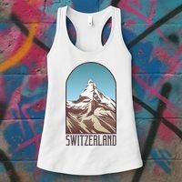 Switzerland Mountain Women's Tank Top thumb 3