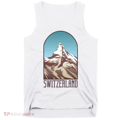 Switzerland Mountain Tank Top