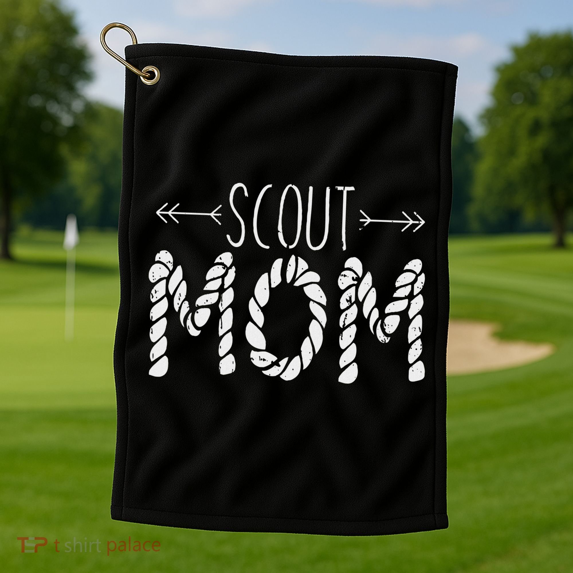 Scout Mom Golf Towel