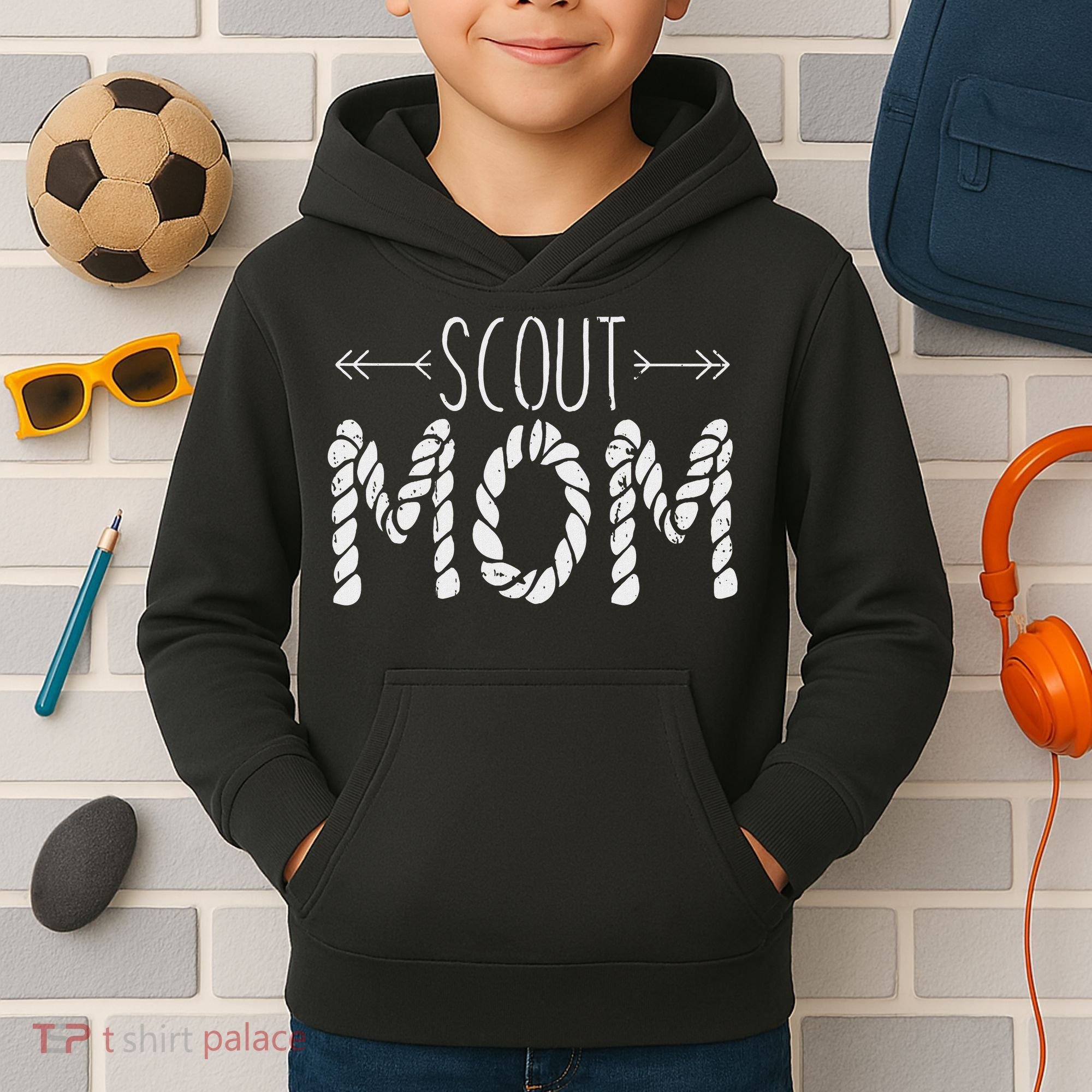 Scout Mom Kids Hoodie