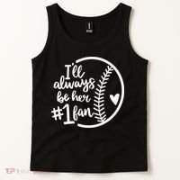 Softball Mom, Sport Mom, Mothers Day Tank Top thumb 2