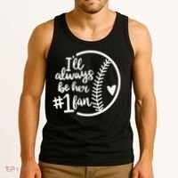 Softball Mom, Sport Mom, Mothers Day Tank Top thumb 3