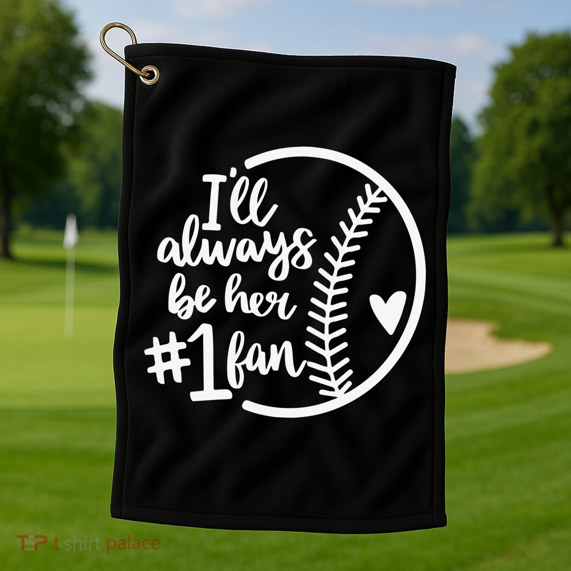 Softball Mom, Sport Mom, Mothers Day Golf Towel