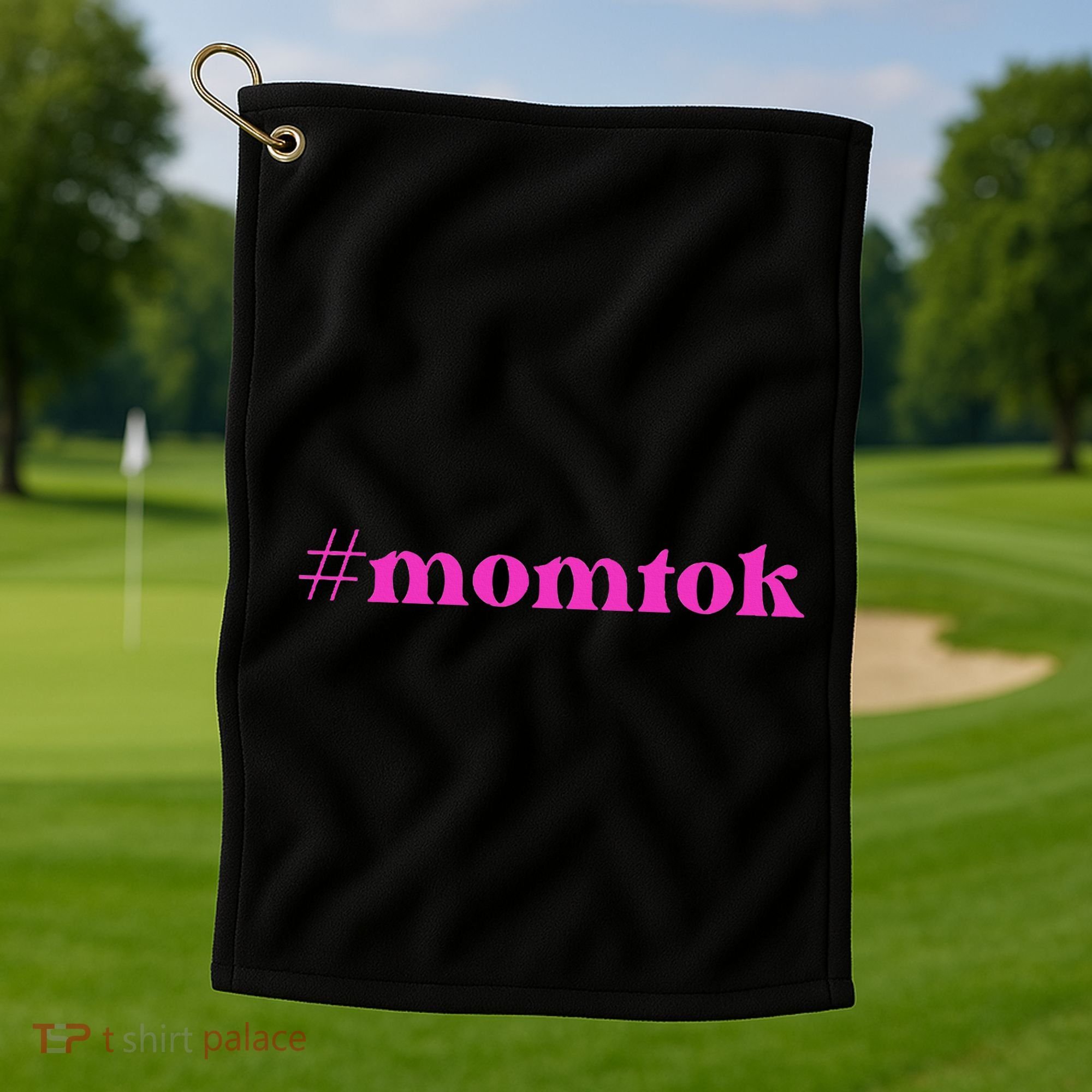 Slomw Momtok Golf Towel