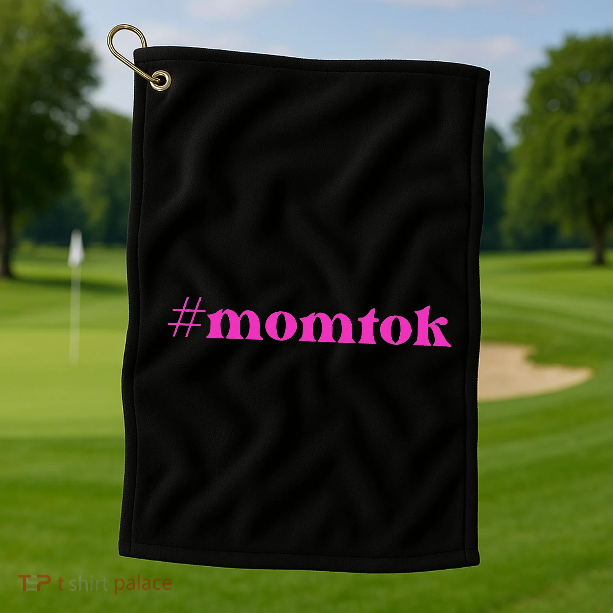 Slomw Momtok Golf Towel
