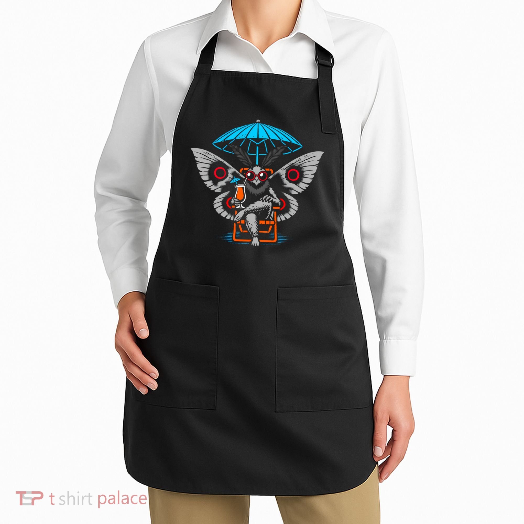Summer Moth Apron