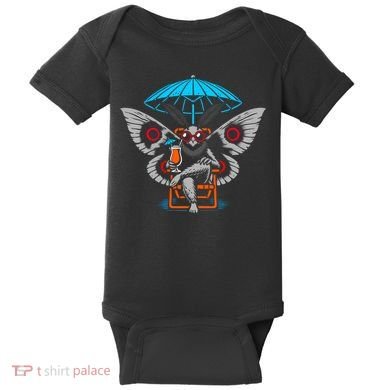 Summer Moth Baby Bodysuit