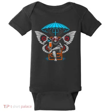 Summer Moth Baby Bodysuit