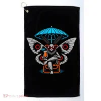 Summer Moth Golf Towel thumb 0