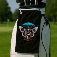 Summer Moth Golf Towel thumb 2