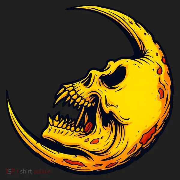 Sickle Moon Skull Tumbler