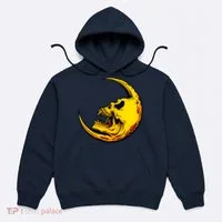 Sickle Moon Skull Hoodie thumb 0