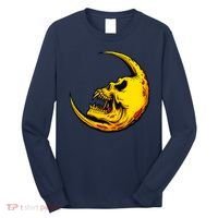 Sickle Moon Skull Long Sleeve Shirt thumb 0