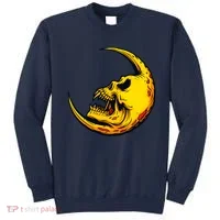 Sickle Moon Skull Sweatshirt thumb 0