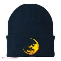 Sickle Moon Skull Beanie thumb 0