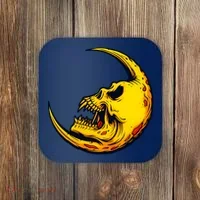 Sickle Moon Skull Coaster thumb 0