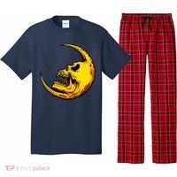 Sickle Moon Skull Pajama Set thumb 0