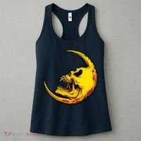 Sickle Moon Skull Women's Tank Top thumb 3