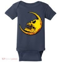 Sickle Moon Skull Baby Bodysuit thumb 0