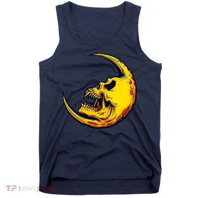 Sickle Moon Skull Tank Top